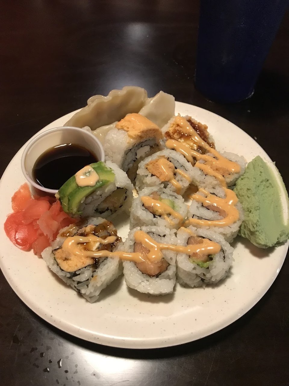 Sushi and Dumpling